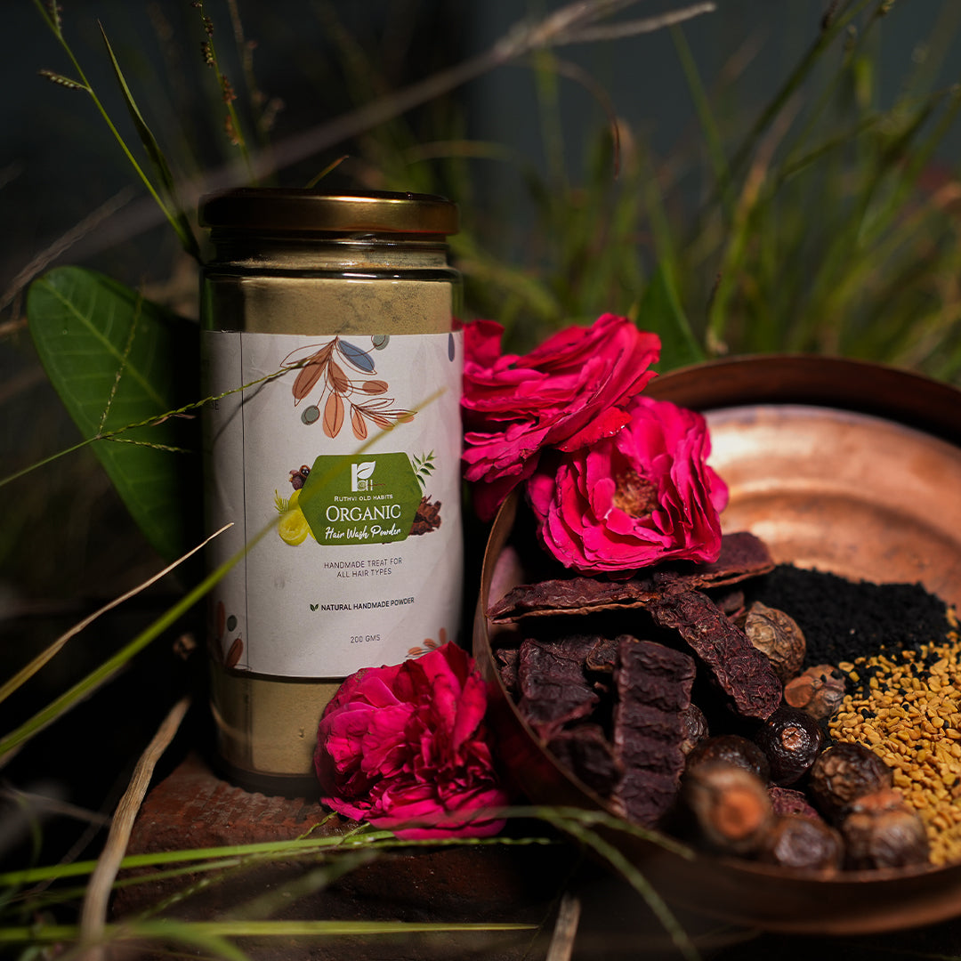 Organic Hair Wash Powder